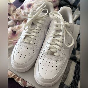 Nike Air Force 1 White Low-Top Sneakers